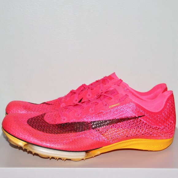 Nike Air Zoom Victory Track Spikes Hyper Pink Orange Mens 11.5 - Picture 2 of 10